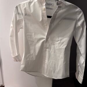 Calvin Klein Kids White Button Down Shirt